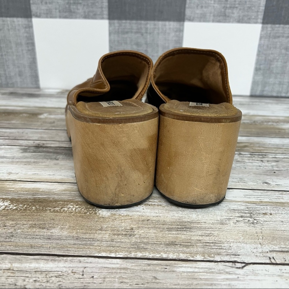 Steve Madden Curlie 90s Y2K Patchwork Platform Clog - Picture 7 of 14